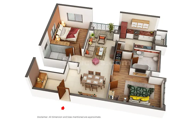 Karyan Trevana Residences floor plan