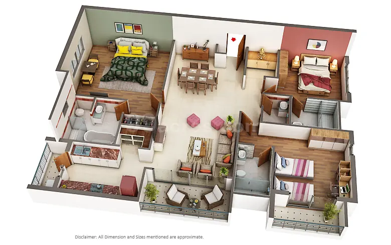 Karyan Trevana Residences floor plan