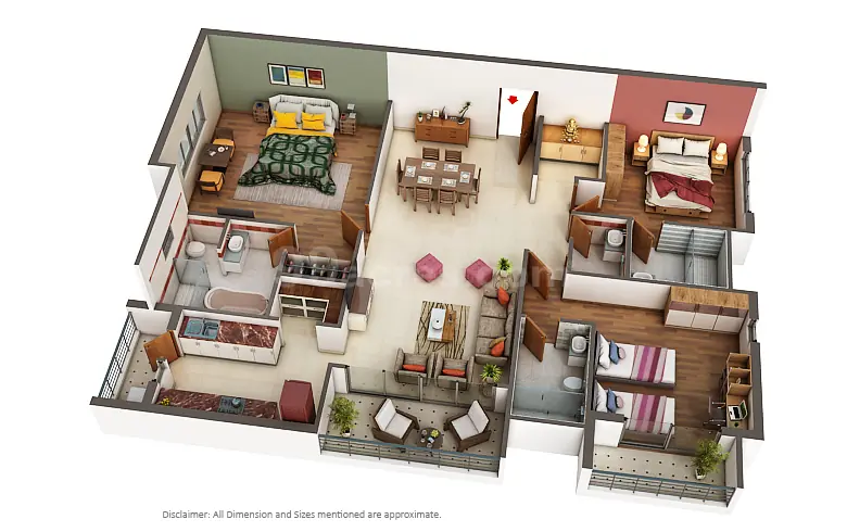 Karyan Trevana Residences floor plan